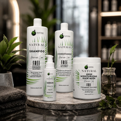 مجموعة العناية الطبيعية بالشعر من Natural
